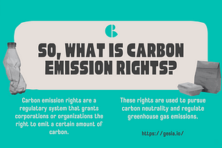 So, What is Carbon Emission Rights?