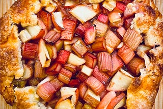 Rhubarb Galette