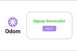 Introducing Odom: Creating a Reactive Signup Page