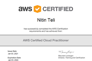 My Guide to the AWS Certified Cloud Practitioner exam with no AWS experience