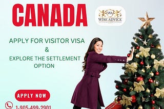 Christmas and New year in Canada
apply for visitor visa.