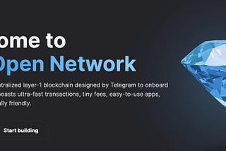 TON, a blockchain telegram and a major contender for the title of third-generation Internet network