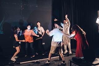 Bodystorming workshop — Final Major Project