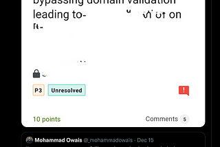 Bypassing domain validation