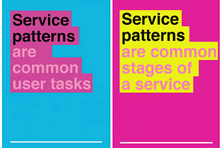 Service Patterns: Good in theory, Hard in practice.