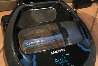 First impressions of the Samsung POWERbot R7040 vacuum