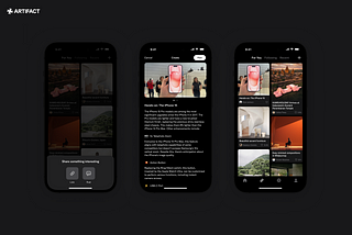 Create Your Own Posts on Artifact