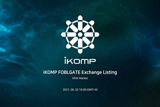 iKOMP Listing Announcement