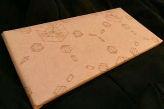 Laser Wrapping Paper (and new card!)