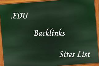 .EDU Free Backlinks Site List