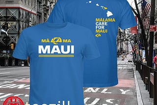 Los Angeles Rams X Maui Relief Shirt — Maui Wildfire Relief Fund