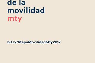 AGENDA SEMANA DE LA #MOVILIDADMTY 2017