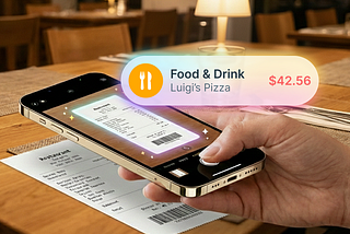 💡 Introducing the AI Receipt Scanner: Log your expenses in seconds
