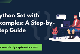 Python Set with Examples A Step-by-Step Guide