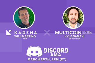 Kadena AMA with Kyle Samani