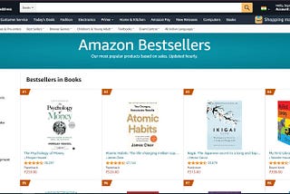 Scraping Bestseller Books From Amazon Using Python