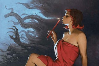 Horror comic ‘Hello Darkness’ features an intriguing cover mascot