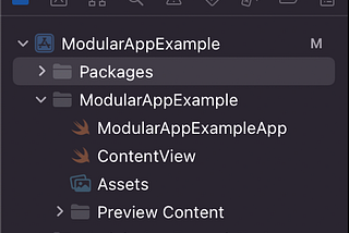 How to start with a Microapps architecture on iOS