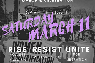 Int’l Working Women’s Day March & Celebration