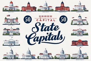 Test Your Knowledge: A Quiz on the 50 United States Capitals.