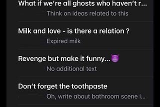 My Notes App Is a Beautiful Mess of Creativity and Chaos