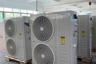 How to antifreeze and clean the Air source heat pump?