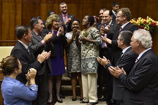 Voluntária do Cesmar recebe homenagem na Assembleia Legislativa do RS