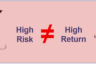 High Risk ≠ High Return — Stock Market Paradox