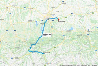 Day 10 (Molly): Innsbruck — Munich — Ebersberg