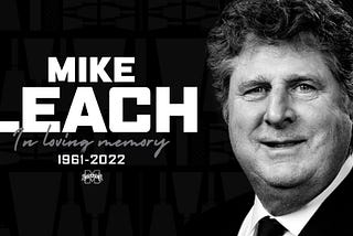 Mike Leach RIP 1961–2022