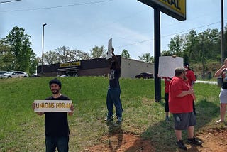 Dollar General Staff at Marion, NC Location Stage Work Stoppage