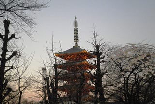 Dawn and sunset in Japan during the Heian period (794–1185)