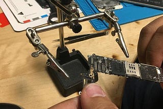Repair an iPhone from Water Damage