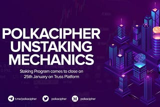 Token and LP Staking closes on Polkacipher’s Truss Platform