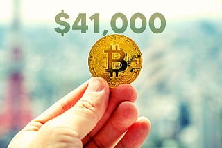 Bitcoin targeting at $41,000 prancing two bullish bounce back