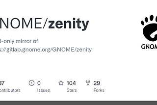 Explore zenity