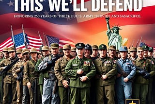“250 Years Strong: Celebrating the United States Army’s Legacy of Defense”