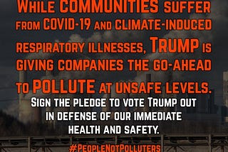 Join the Fight Against Trump’s Environmental Rollbacks