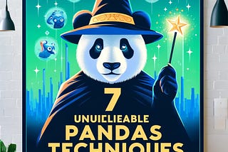 7 Unbelievable Pandas Techniques for Data Wizards: Level up Your Data Manipulation Skills