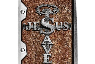 Christian Jesus Saves As Metal Phone Case