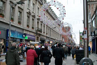 Ah that’s the spirit! Christmas shopping as it should be in 2020