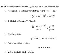 Phi and An Elegant Equation