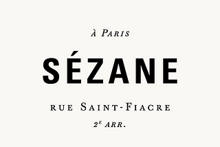 Sézane Clothing app: Wireframe proposal 2nd Ironhack Challenge