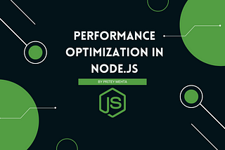 Performance Optimization in Node.js