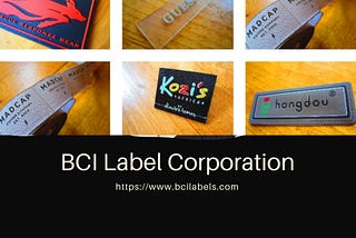 Brand Identity with Custom Printed Fabric Labels