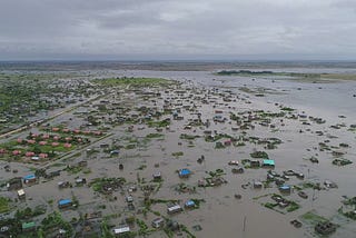 Drones to the rescue as Cyclone Desmond storms Mozambique