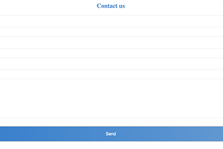 Flask : Build Contact Form