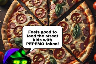 PEPEMO: Trading $PEPEMO Meme Tokens for Pizzas