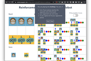 Beat the robots — Learning about machine learning with hexapawn