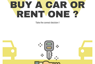 BUY A CAR OR RENT ONE?